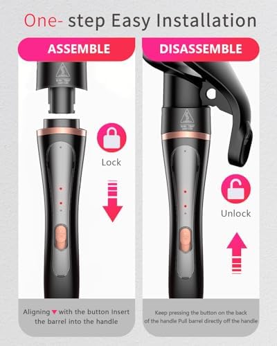 5 in 1 Curling Iron — close-up of materials and construction quality