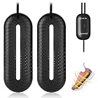 Joytential Schuhtrockner Elektrisch, Stiefeltrockner Schuh Stiefelwärmer mit Timer, Leises Stiefeltrockner, Gerüche zu Beseitigen, Schuhe zu Trocknen, Schwarz, EU Stecker