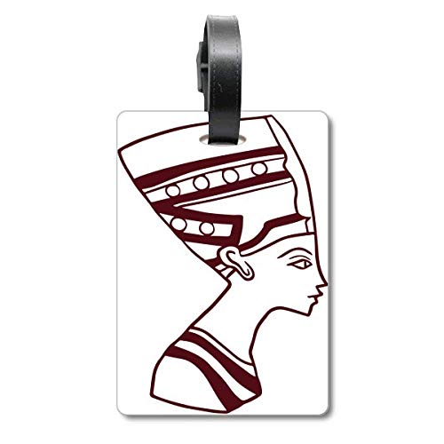 Étiquette de valise totem Égypte pour éviter la perte de bagage