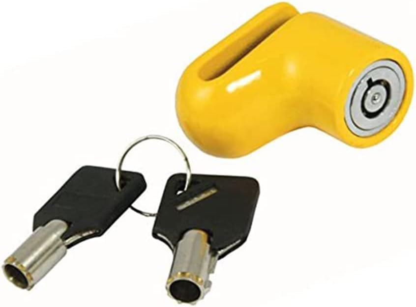 Hyfive Motorbike Motorcycle Bike Scooter Disc Lock Padlock & Keys Security Heavy Duty