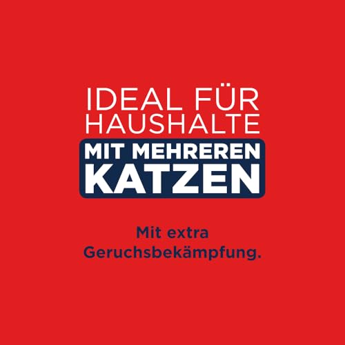 Ever Clean Katzenstreu, mehrere Katzen, duftend für lang anhaltende Frische, unschlagbare Klumpenstärke, 10 l