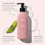 JVN Revive Repairing Shampoo, Instantly Strengthening and Deeply Nourishing Shampoo for Damaged Hair, Dry Hair Shampoo, Sulfate-Free, Silicone-Free, (10 Fl Oz) - Image 4
