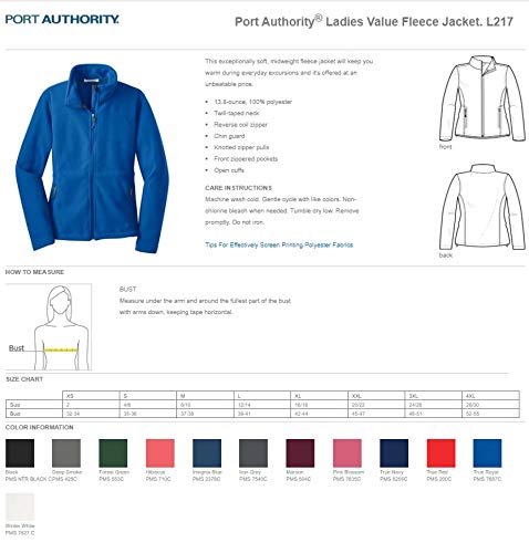 Ink Stitch Women L217 Custom Stitching Embroidery Fleece Jackets - Navy (M) #TOP2