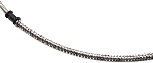 Vista 27 de PRO BAT Tubería de manguera de freno hidráulica trenzada para chino GY6 Scooter ATV Dirt Bike Go Kart 0.394 in Banjo extremos (39.4 pulgadas/39.4 in)