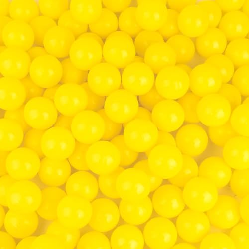 beplace kids - 100 Bolinhas para Piscina | Escolha a Cor | Não Amassa | BPA Free | (Amarelo)