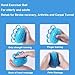 Finger Exerciser Balls for Hand Physical Therapy, Hand Grip Strength Trainer Extension Exerciser Squeeze Ball for Rehab, Arthritis, Carpal Tunnel, Anxiety, Stroke Recovery