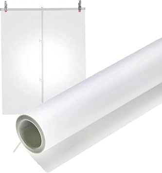 Lighting Diffusion Film Diffuser Gel Paper 3.28ftx29.5ft Soft Light Diffuser Sheet for Photo Studio Product Portrait Photography