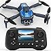 Drohne mit 1080P HD-Kamera, Hindernisvermeidung, Ein-Knopf Start/Landung, 90° schwenkbare Linse, Geschwindigkeitsanpassung, Modularer Akku, FPV Quadrocopter für Erwachsene, Kinder & Anfänger