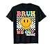 Last Day of School Smile Teacher Summer Bruh We Out Teachers T-Shirt