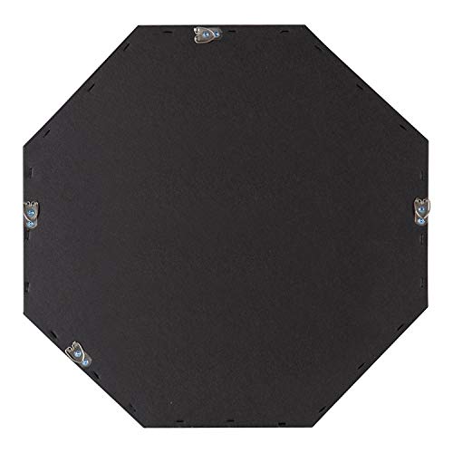image for Kate and Laurel Rhodes Mid-Century Modern Octagon Wall Mirror, 18 x 18