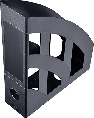 Preisvergleich Produktbild Helit H2361095 - Stehsammler "the bridge" DIN A4-C4, schwarz
