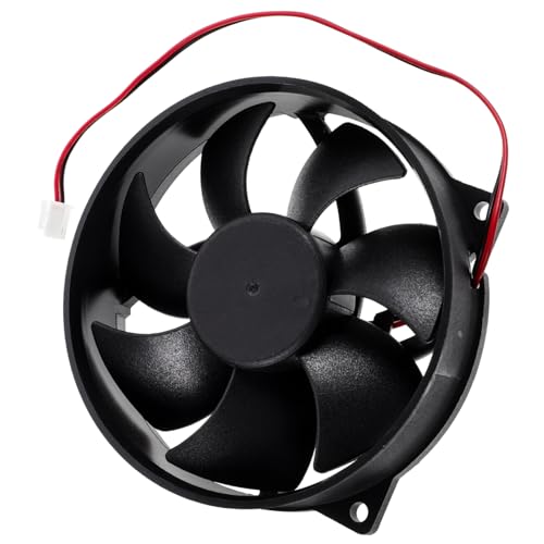 HOMSFOU 12V Ventilador De Refrigeración Para Computadora Silencioso y Presión De Aire y Gran Volumen Para y Prolongar Útil