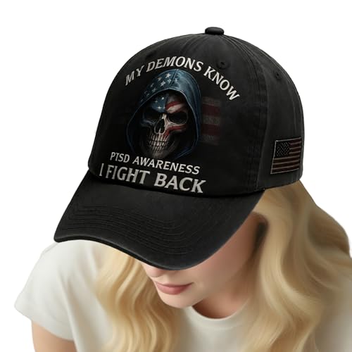 Generisch Gorras de béisbol para Hombre, Gorras de béisbol, Accesorios Vintage para Deportes, Viajes al Aire Libre, Camping, Ocio, Fitness, Vacaciones, a, L