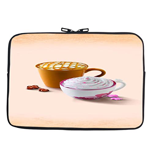 Image of TheSkinMantra Chain Laptop Sleeve Bag Compatible with Laptop /Macbooks /Chrombook /Notebook /Zbook (11.6 Inch (Chain), Two Cups)