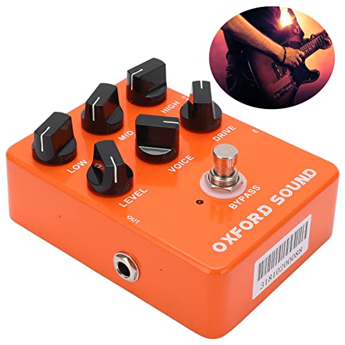 Shanrya Pédale d’amplificateur, facile à utiliser, plus de polyvalence, pédales British Rock de niveau Knob Metal Drive… - Les Beatles, Paul McCartney, John Lennon, RIngo Starr, George Harrison Shanrya Pédale d'amplificateur, facile à utiliser, plus de polyvalence, pédales British Rock de niveau Knob Metal Drive… – Image 3