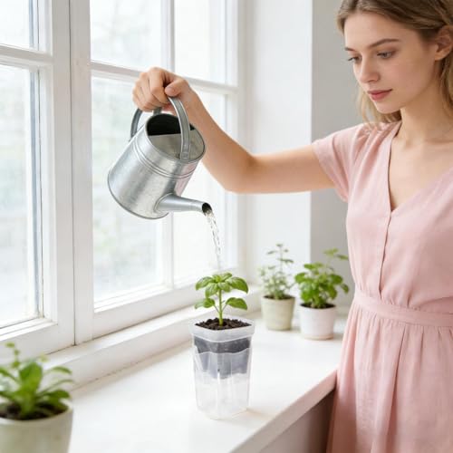 Pots de pépinière de 5 cm avec dôme réglable pour éviter la pourriture des semis - 3