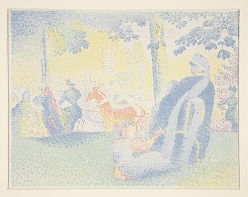 Tableau peinture sur toile Henri Edmond Cross 60x90cm pour une décoration murale élégante