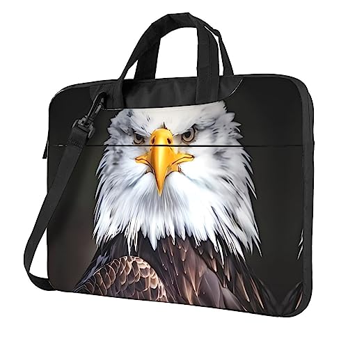 Sac ordinateur portable étanche DEHIWI avec poignée sacoche aigle blanc