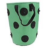 HAKIDZEL 1 Pc Bolsas De Cultivo De Fresas Bolsillo De La Maceta Plantar Papas En Bolsas Jardinera Colgante De Fresas Bolsas De Plantación De Jardín Tela No Tejida Guardería Poroso