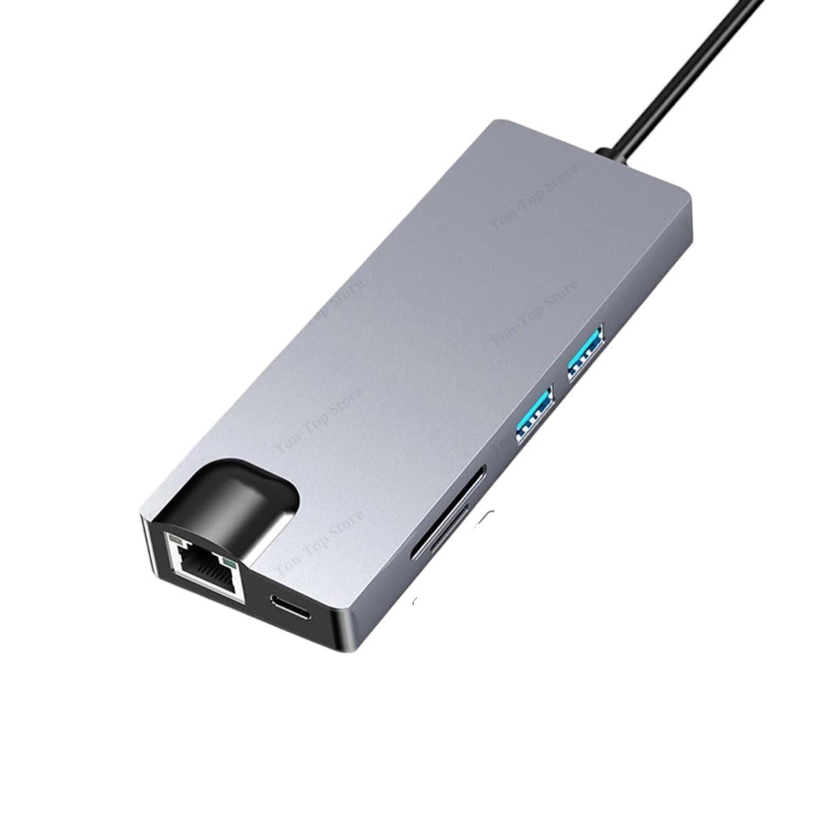 8 – in – 1 USaB C Docking Station Type C Hub USaB C to Hdmi Adaptier 4K Hd/1000Mbps Rj45/Pd87W/USaB3.0/Vga/Sd/Tf for Pc Laptop Maicbook New 2026 High for Reliable Electronic Component, Precision