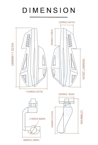 Protège-mains moto Beta RR 4T protection guidon 2012-2018 - 6