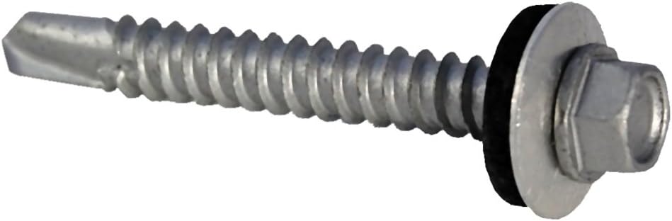 ForgefixTechFast Hex Head Roofing Screw Self-Drill Light Section 5.5 x 70mm Pack 50