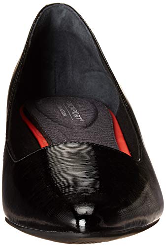 Rockport Women's Walking Pump, Black Patent,8 M Us #TOP13