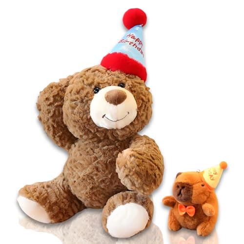 CYGMRFH Oso de Peluche & Plush Llavero Capbara, Bear Animal De Peluche Juguetes Peluches de Animales Regalo para Niño Navidad Día De San Valentín Cumpleaños Boda Fiesta CYGMRFH Oso de Peluche & Plush Llavero Capbara, Bear Animal De Peluche Juguetes Peluches de Animales Regalo para Niño Navidad Día De San Valentín Cumpleaños Boda Fiesta