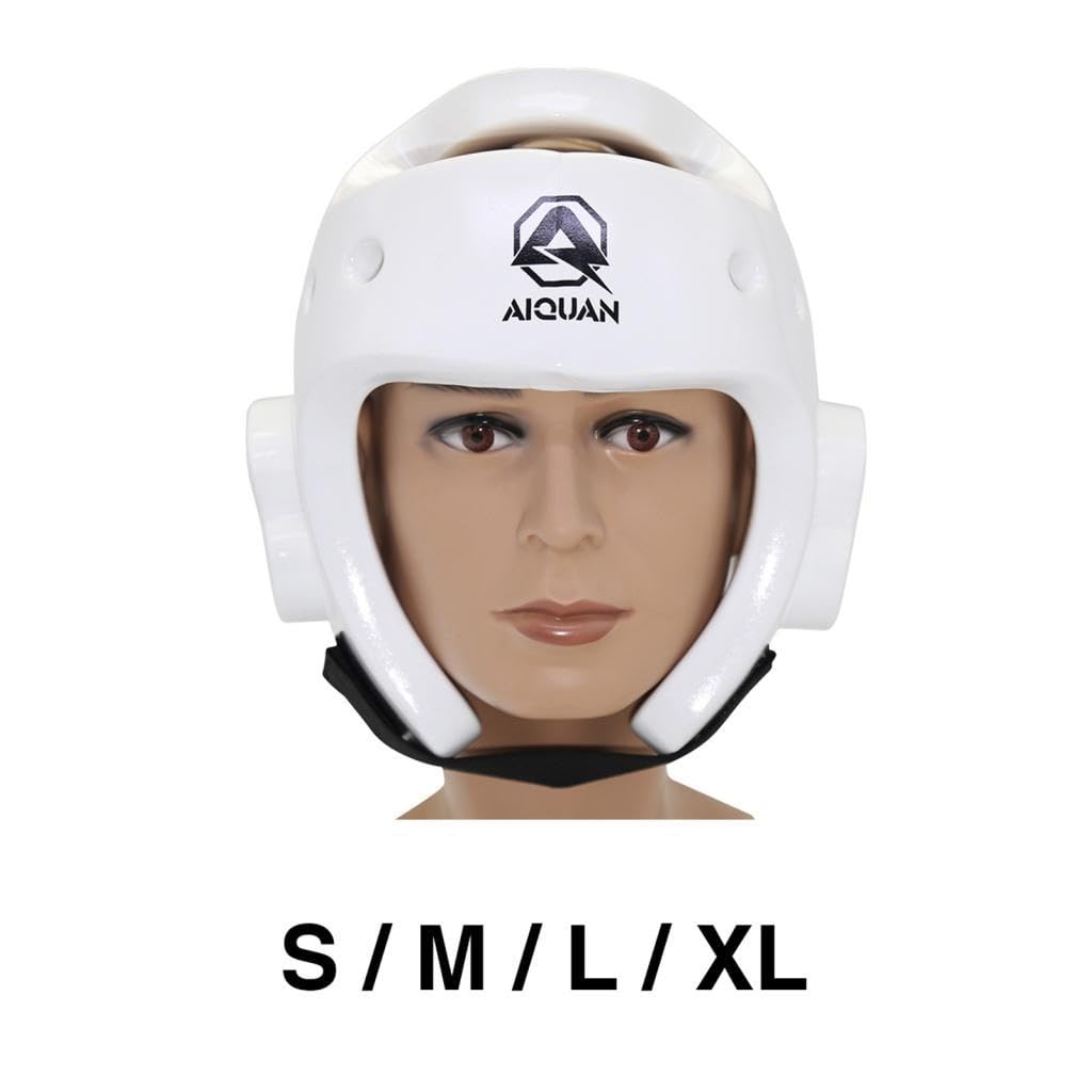 LOVIVER Casque de Casquette de Protection Chapeau de Sport Protecteur de Tête Casque de Karaté Protège-tête pour Sparring Taekwondo Entraînement Kickboxi