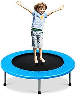 Giantex Mini Fitness Trampoline for Adults and Kids, 38 Inch Rebounder Trampoline,
