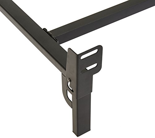 Amazon Basics Metal Bed Frame, 9-Leg Base For Box Spring And Mattress - Queen, 79.5 X 60-Inches, Tool-Free Easy Assembly #TOP3