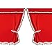 Produktbild Lampa 98656 Oscura, Mittelvorhänge für LKW, Oberkabine  Rot
