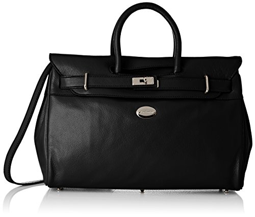 MAC DOUGLAS - Pyla Buni S, Bolsos de mano Mujer, Negro (Noir),