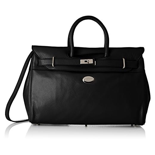 MAC DOUGLAS femme Pyla Buni Xs Sac porte main Noir (Noir), 12.5x25x34.5 cm (W x H x L)
