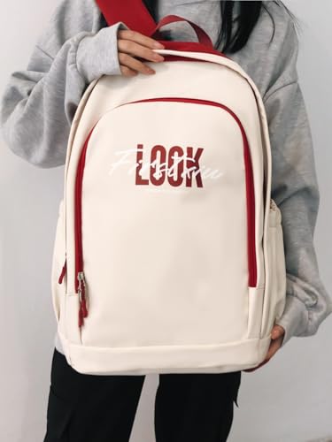 Image of Tinytot 30 Litre Japanese Korean Style School Bag Water-Resistant Laptop & Travel Backpack - Unisex Large 18 Inches Multipurpose Student Backpack for Boys & Girls, Men & Women