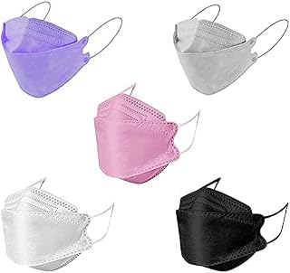 50 Piece Disposable Face_Masks for Adult 4 Layers Protection, Non-Woven Face Mask Disposable Bandanas 3D Type for Women Men (5-Colors,50PCS)", since customer are getting confused 50/100 as 100 pack