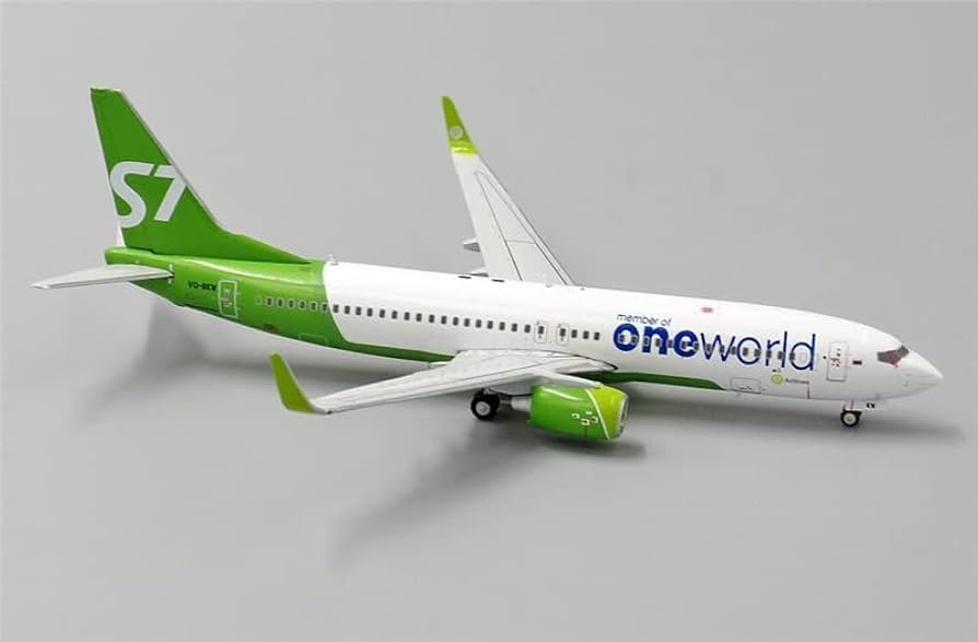 Amazon | JC WINGS 1/400 完成品 S7 AIRLINES For BOEING 737-800