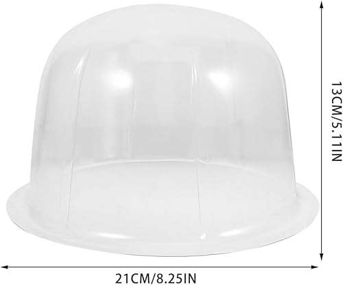 Miniatura 8 de GALPADA Soporte de plástico para sombreros, 8 unidades, soporte de mesa, soporte de peluca, soporte de viaje, colgador de almacenamiento, gorra para