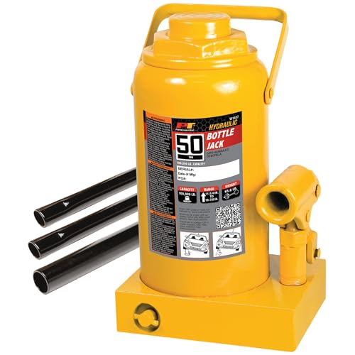 Image of Performance Tool W1637 50 Ton Heavy Duty Hydraulic Bottle Jack