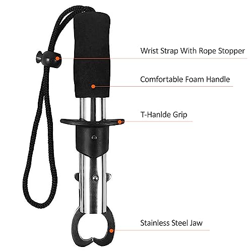 Moniss Alicate de pesca para a de peixe digital portátil, alicate de pesca, removedor de anzol, kit