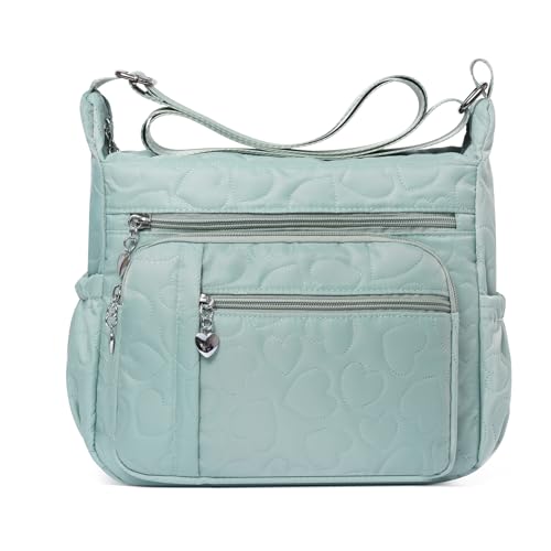 Women Shoulder Handbag Roomy Multiple Pockets Bag Ladies Crossbody Purse Tote Top Handle Satchel