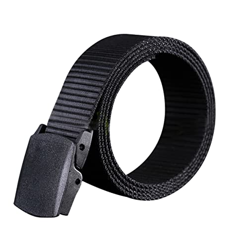 NOLITOY Men's Belt Canvas Web Belt Nylon Moisture Wicking Breathable Lightweight Casual -friendly Automatic Buckle