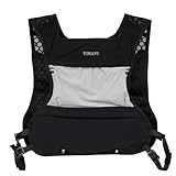 Vimapo Running Hydration Vest Backpack, Trail Running Vest for Men & Women, Water Backpack for Marathon, Hiking, Biking … (Grey)