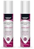 Summer's Eve Feminine Spray, Amber Nights | Daily Refreshing | 2 oz | Pack of 2