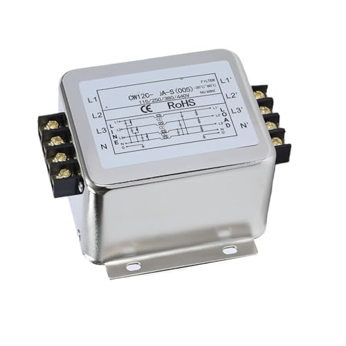 Filtro trifásico antiinterferencias 380v purificación de energía CW12C