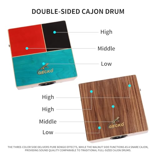 GECKO Cajon, efekt struny gitarowej, C-69