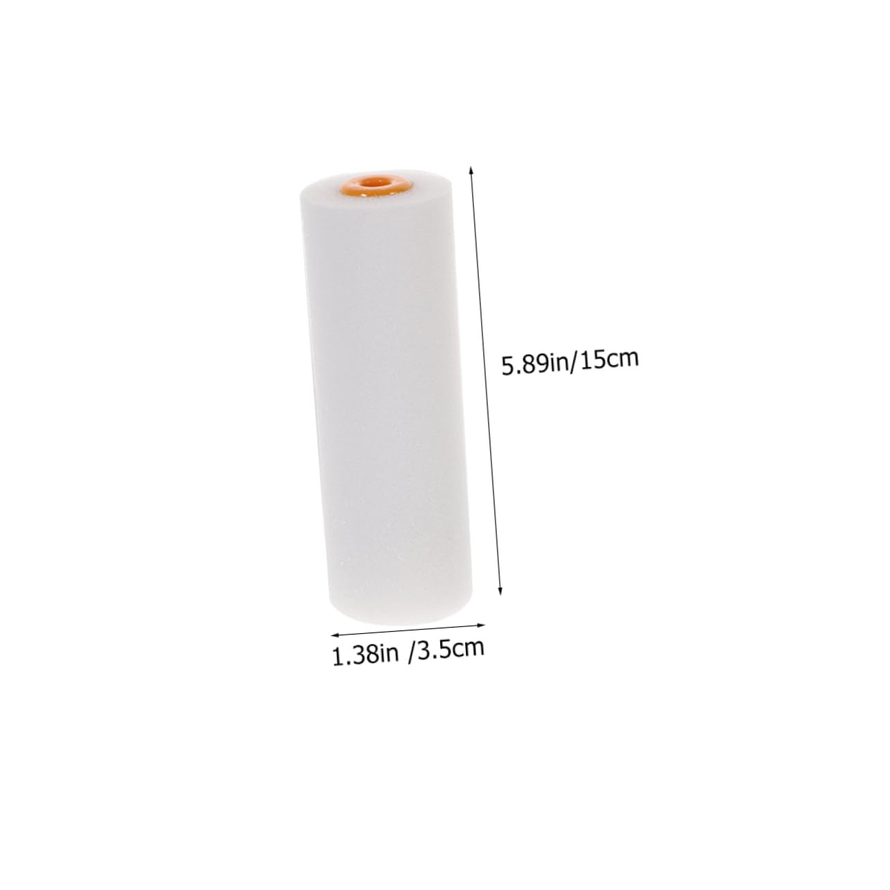 Uonlytech 50pezzi Maniche Per Da Vernice Spugna Da Coperture Per Rullini Di Verniciatura Per Pittura Di Pareti e Decorazioni