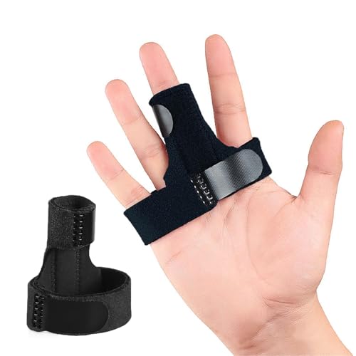 Clcyricher 指サポーター ばね指 サポーター テーピング トリガーフィンガー スプリント ? 調整可能な指用サポートブレース 連結固定 小指 中指 薬指 人差し指 男女兼用 左右兼用 手 固定 サポーター