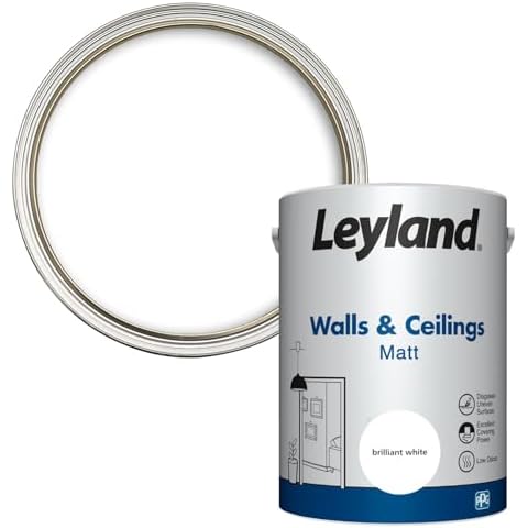 Leyland Matt Walls and Ceilings Paint, 5L Cover