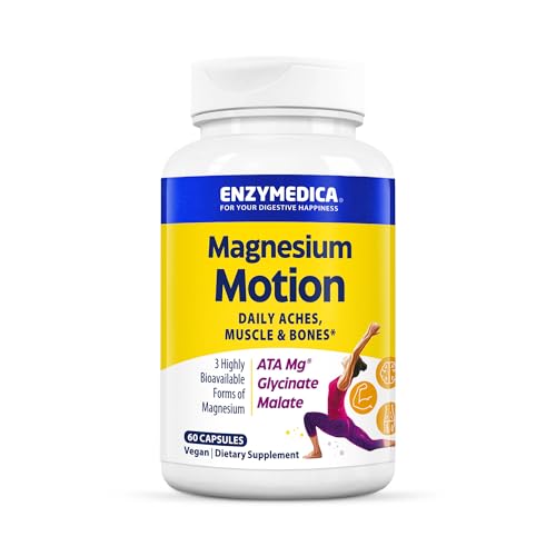 Image of Enzymedica Magnesium Motion Supplement for Women & Men - 60 Caps